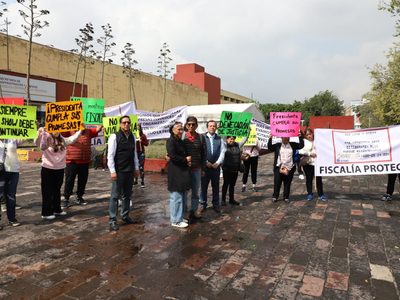 Caso Axe Ceremonia: posponen audiencia y familias afectadas protestan en el Poder Judicial