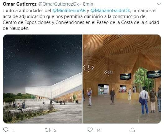 Tuit del gobernador