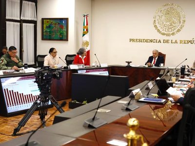 AMLO da acceso por primera vez a su reunión de seguridad; así fue el encuentro