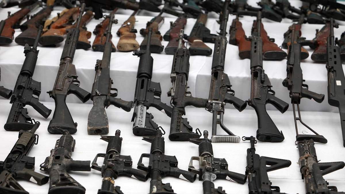 El tráfico de armas se incrementa en la frontera México-EU