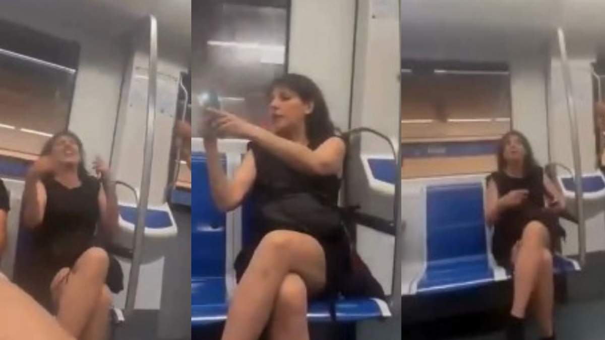 Usuarios del transporte público intervinieron para intentar detener las agresiones dentro del vagón.