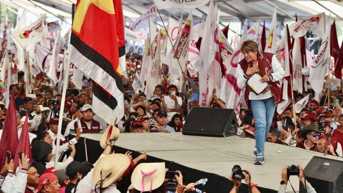 Delfina Gómez, campaña por el Edomex