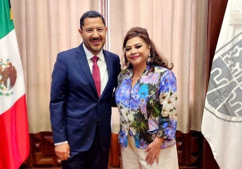 Batres recibió a Brugada, quien buscará ser jefa de Gobierno