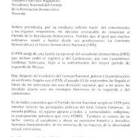 Leonel Godoy y los motivos de su renuncia al PRD: el partido se alió "con enemigos de la izquierda y del cardenismo"