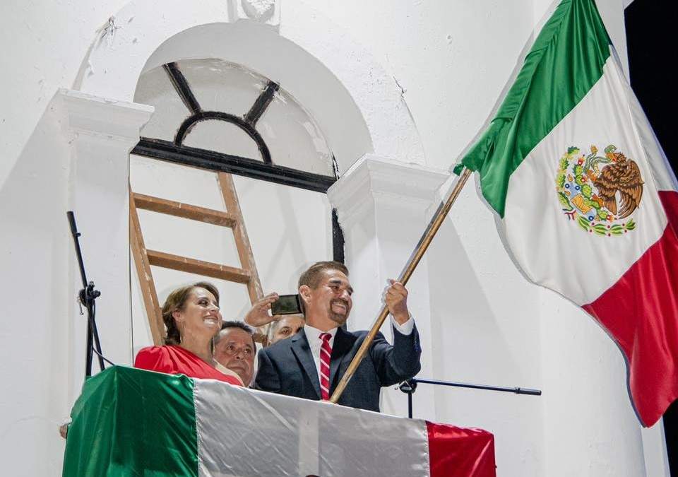 El alcalde Jesús Flores Mendoza