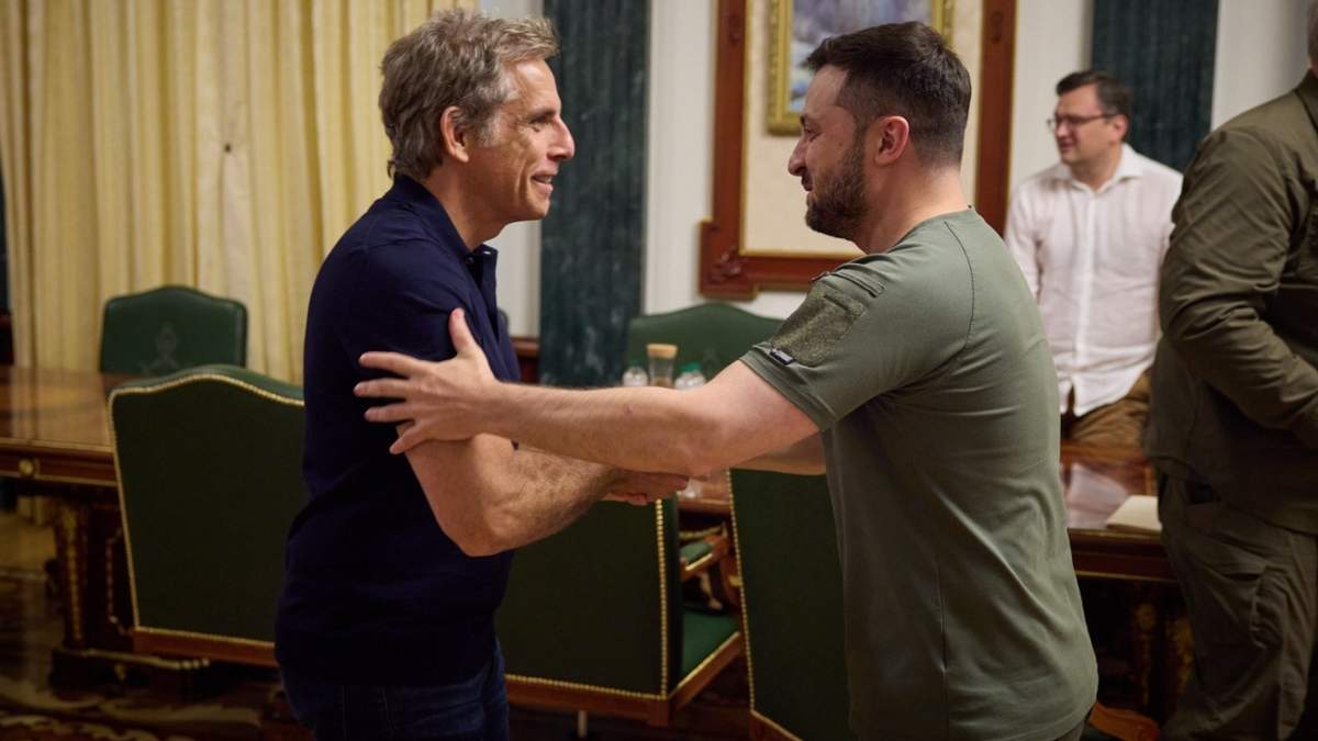 La reunión de Stiller y Volodimir Zelenski