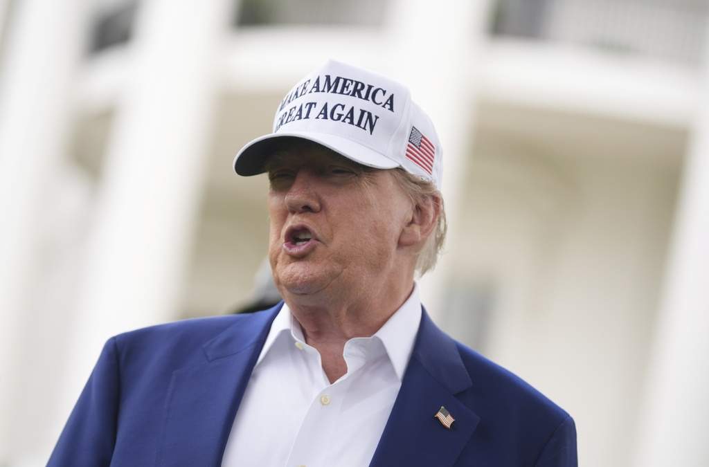 El presidente Donald Trump en la Casa Blanca en Washington, el 18 de junio del 2025
