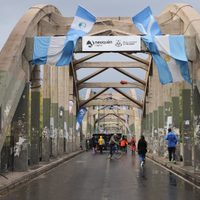 Con la presencia de autoridades y espectáculos, se celebró el Festival del Puente Carretero
