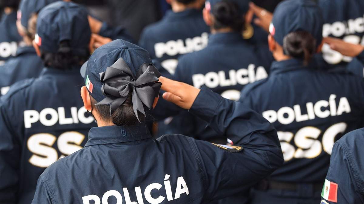 Policías de la CDMX
