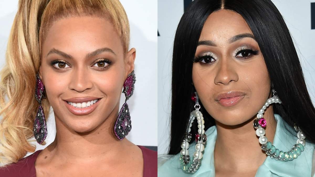 Beyoncé y Cardi B. Fuente: (Instagram)