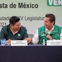 El PVEM designa a Carlos Puente Salas como su coordinador en San Lázaro