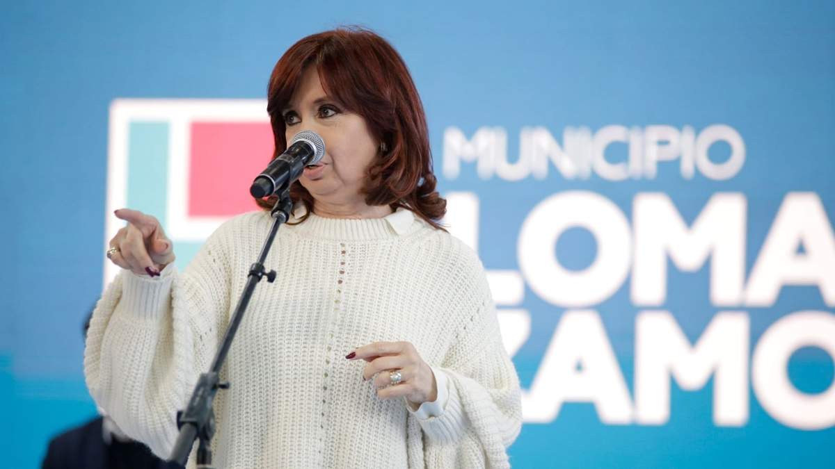Cristina Kirchner, vicepresidenta de la Nación. Fuente: (Twitter)