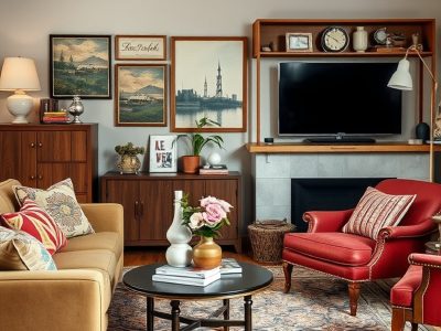 Si amás la decoración vintage, estas 10 claves te ayudarán a lograr un estilo ecléctico con aires de la casa de tu abuela