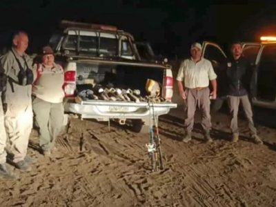 Inspectores de Fauna de Neuquén incautaron 40 ejemplares de trucha arco iris producto de la pesca furtiva