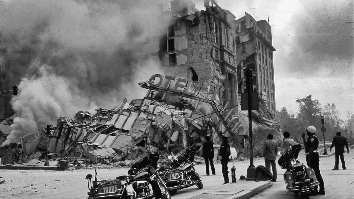 Daños por el sismo de 1985 en la Ciudad de México