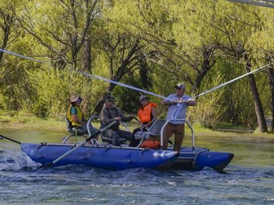 El gobierno inauguró oficialmente la temporada de pesca deportiva en Junín de los Andes