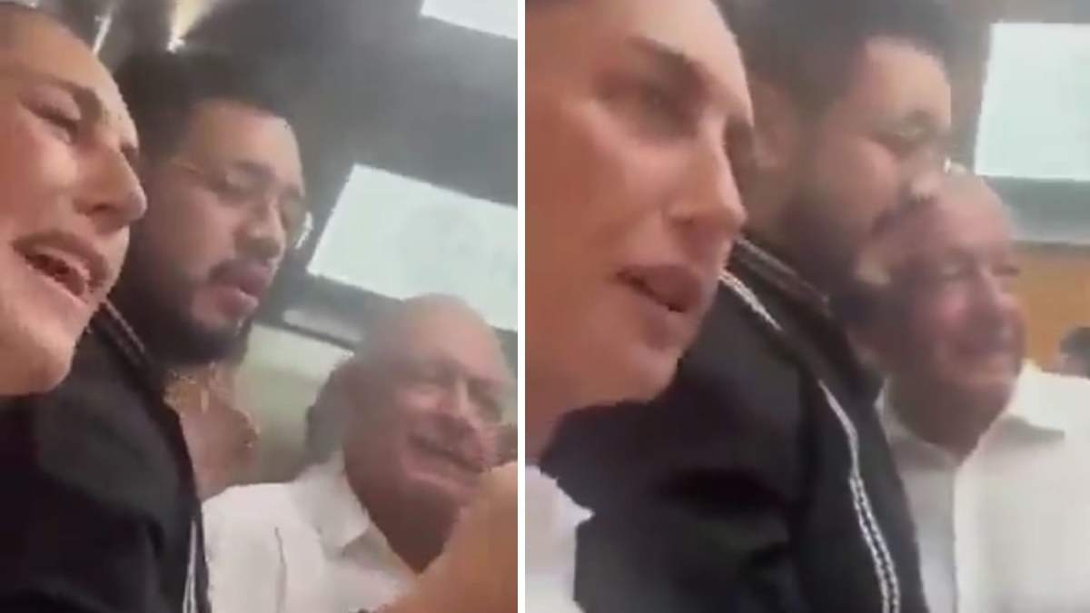 Momento del diálogo con el trabajador
