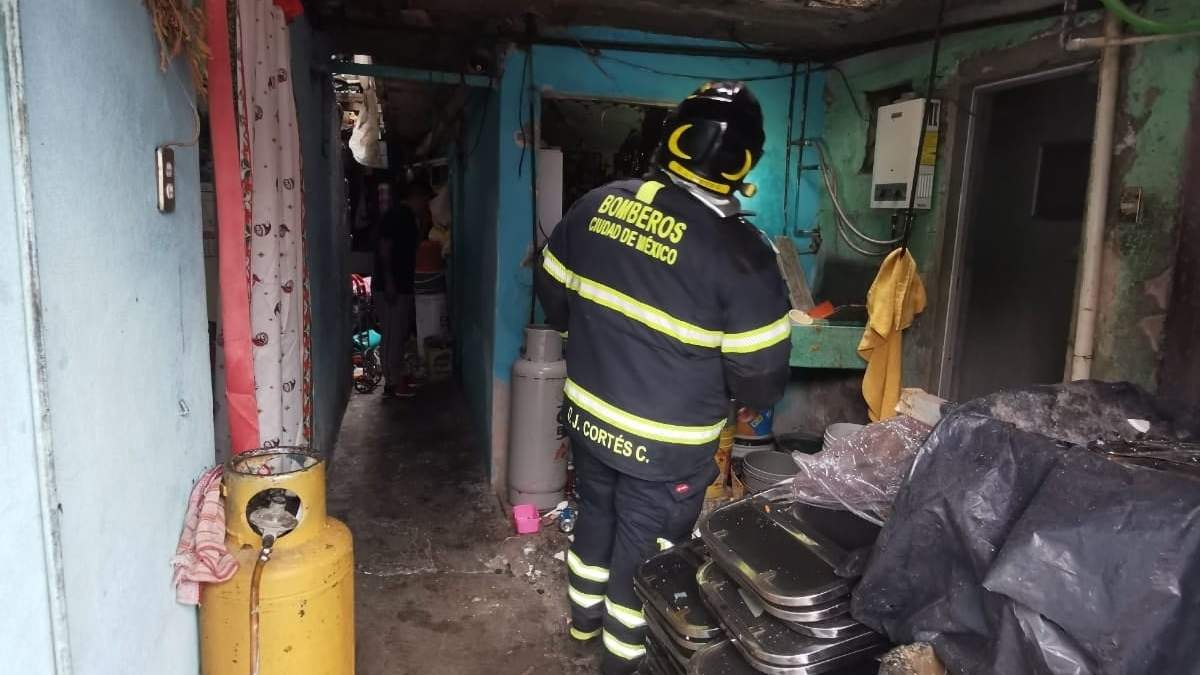 En la vivienda donde ocurrió la explosión por acumulación de gas LP