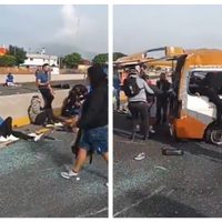 Vuelca combi en la autopista México-Puebla; hay un muerto y 15 heridos