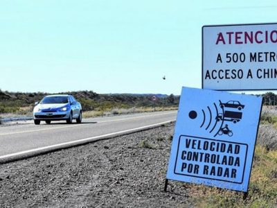 Viveza criolla en Río Negro: pusieron radares de velocidad pero no señalizaron la ruta ¡Cuidado!