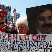 Venezuela difunde imágenes del encuentro Maduro-AMLO (video)
