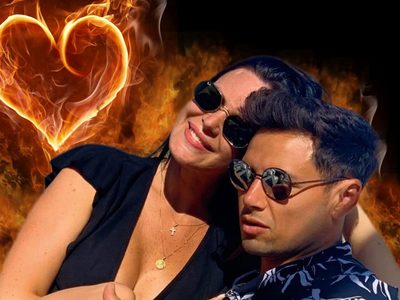La tremenda imagen de Natalie Weber y Mauro Zárate frente al espejo que dio que hablar