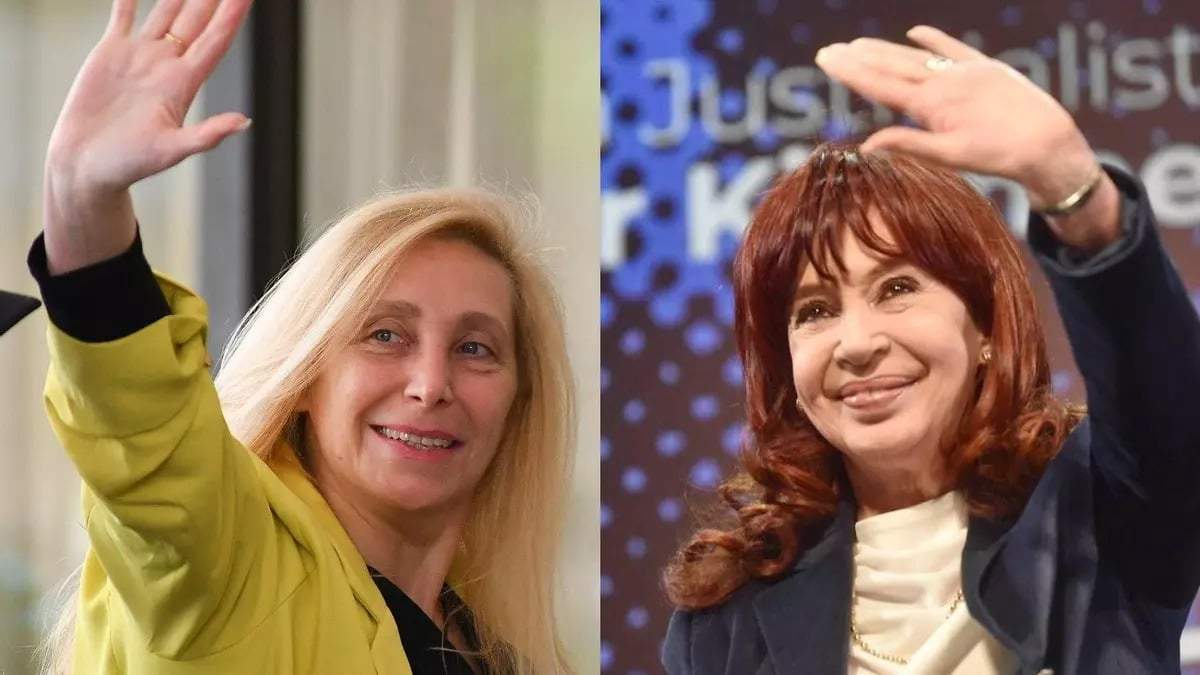 Cristina Kirchner y Karina Milei