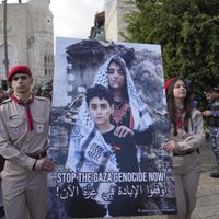 Belén sin adornos navideños y Gaza congelada entre ruinas: una Navidad marcada por la guerra