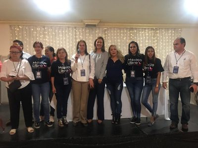 Margarita Zavala: hacemos México Libre este año, 'o será hasta el 2025”