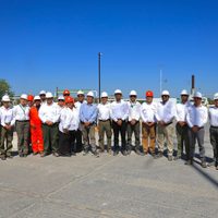 Supervisa CENAGAS, SEDENER y CENAM avances del Complejo Procesador de Gas Burgos en Reynosa