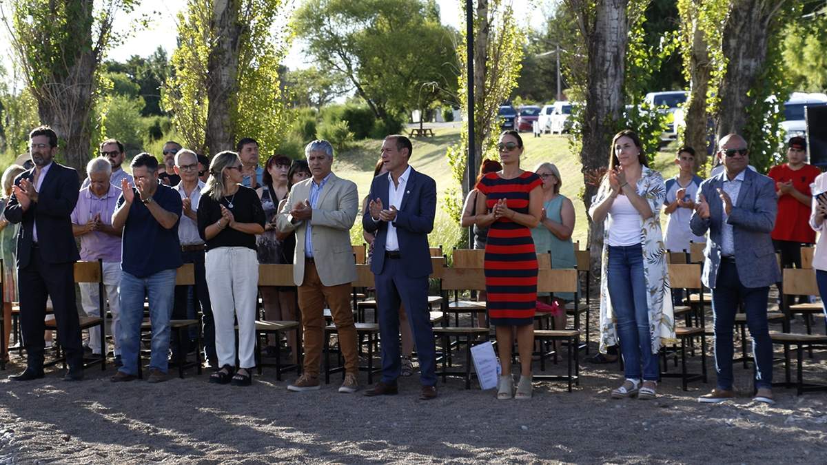 Omar Gutiérrez en Villa El Chocón. Fuente (Twitter)