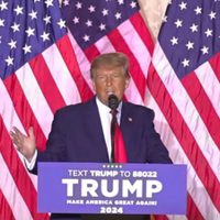 Trump anuncia su tercera candidatura a la presidencia de Estados Unidos