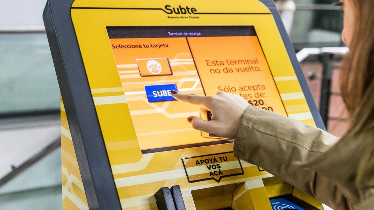 Pago de Subte. Fuente: (Twitter)