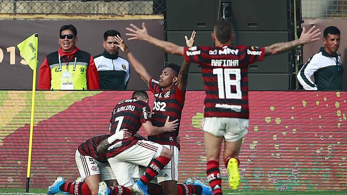 Festeja el Flamengo. Fuente (Instagram)