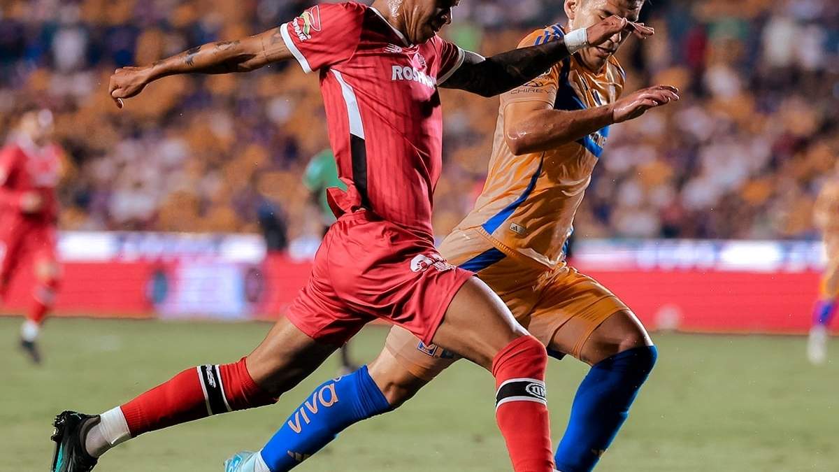 El partido entre Toluca y Tigres