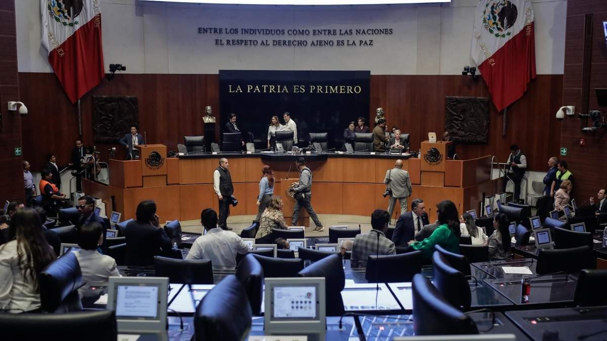 El pleno del Senado de la República