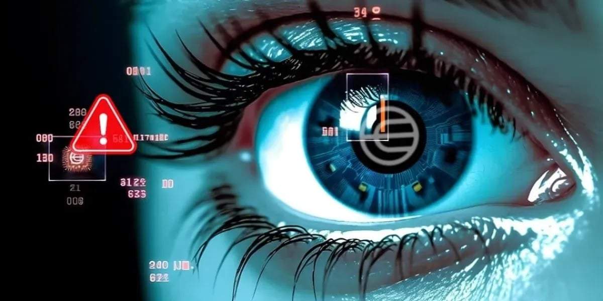 Es escaneo de iris es una actividad polémica en todo el mundo. Fuente (Universidad Di Tella)