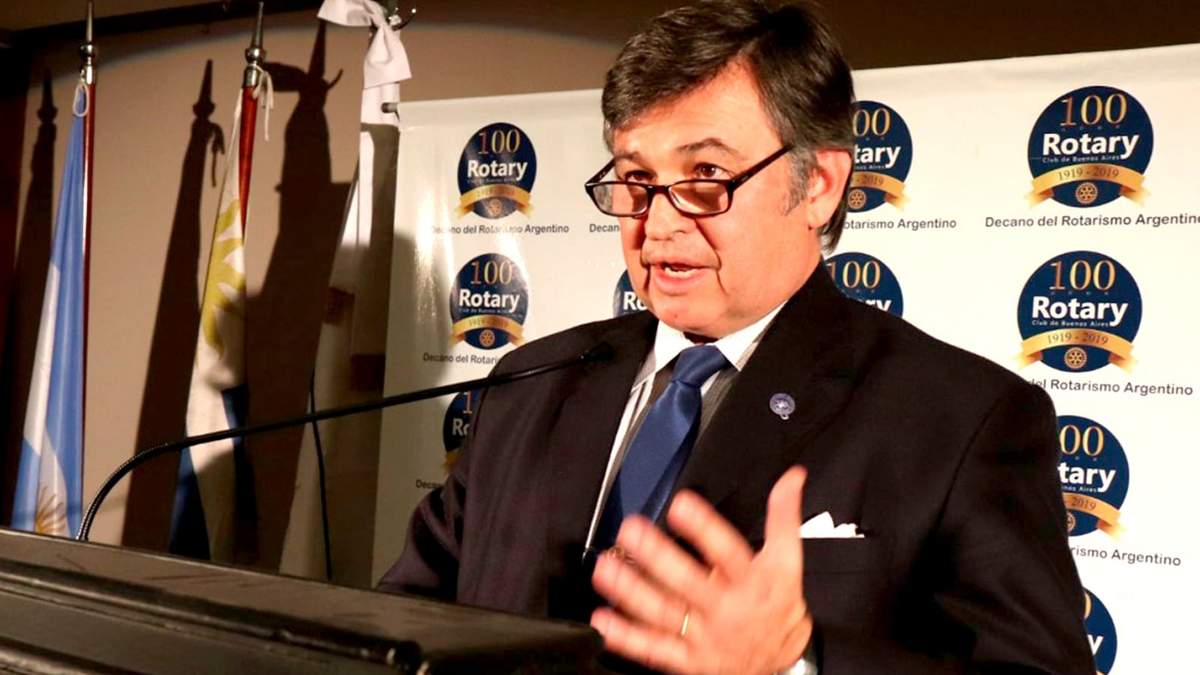 Presidente de la SRA, Daniel Pelegrina. Fuente: (Twitter)
