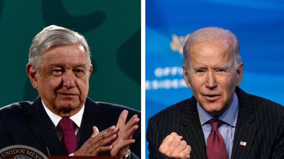 Andrés Manuel López Obrador y Joe Biden