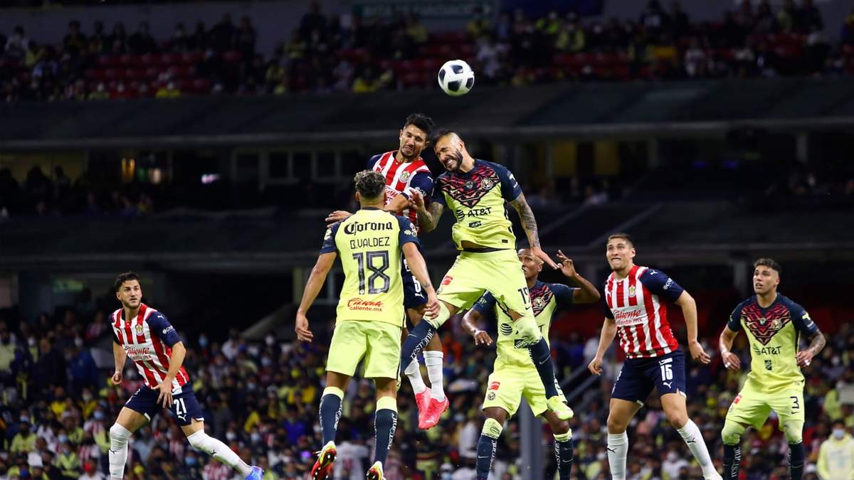Partido entre Chivas y América