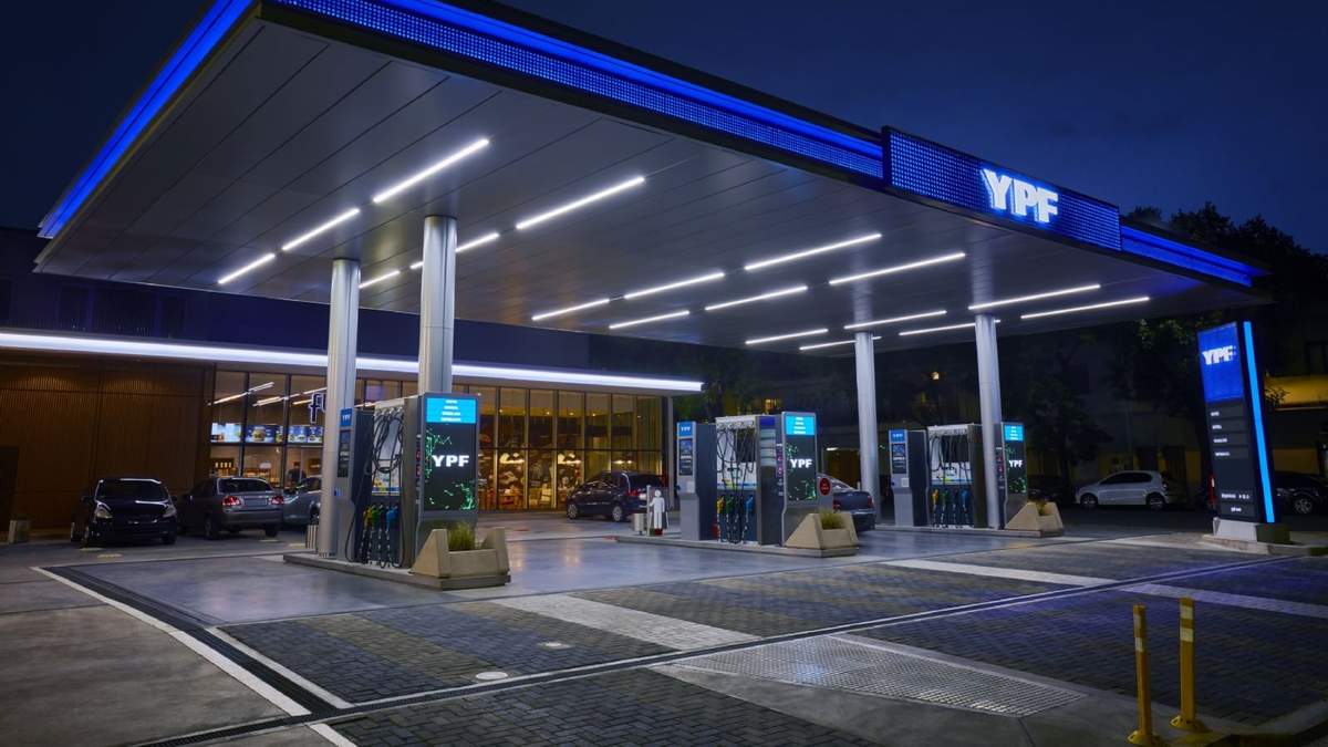 Estación de servicio YPF. Fuente: (Twitter)