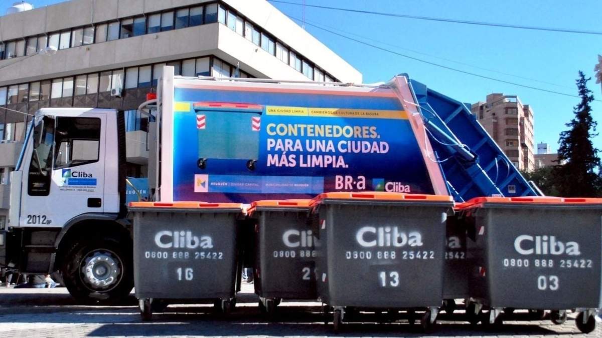 Contendores para residuos nuevos. Fuente: (Twitter)