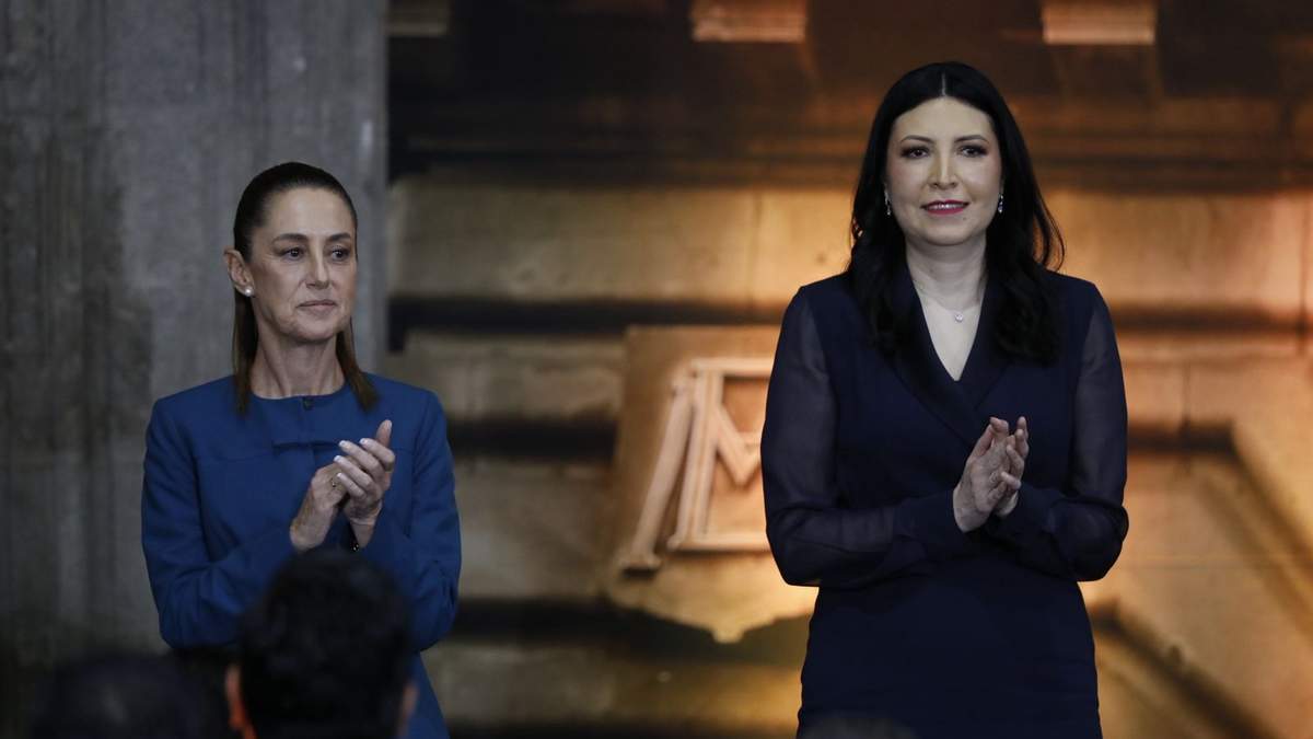 Claudia Sheinbaum y la gobernadora de Banxico, Victoría Rodríguez Ceja