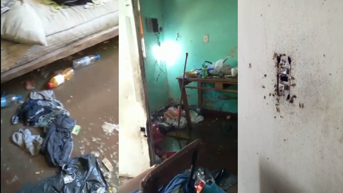La vivienda en la que habita la paciente. Fuente: (Minuto Neuquén)
