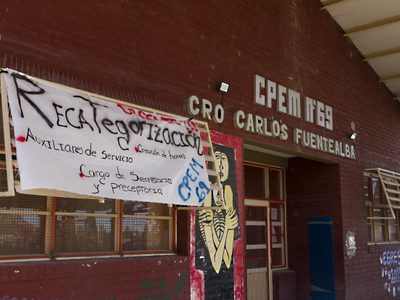La comunidad educativa del CPEM 69 necesita personal para su funcionamiento