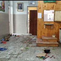 Vandalismo y destrozos en la escuela 332 de Las Lajas