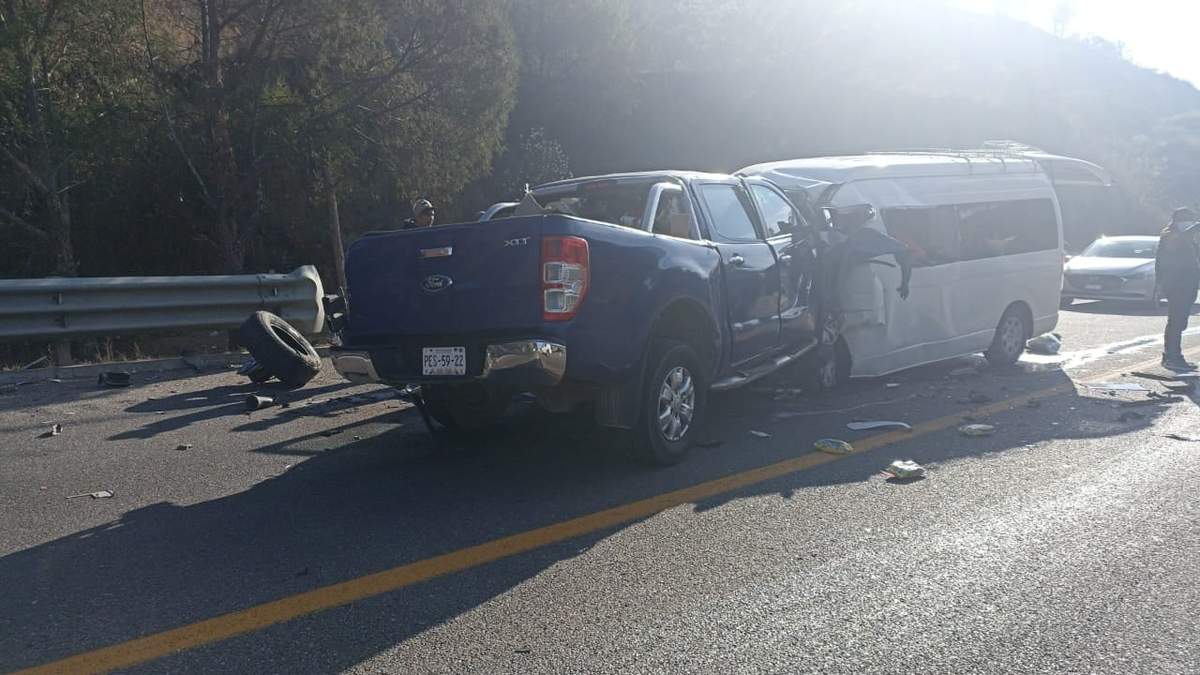 El accidente en la carretera