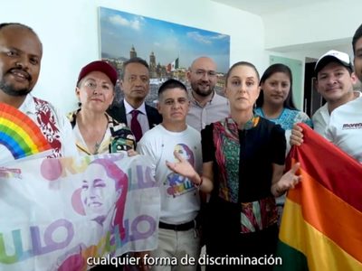 La 4T también lucha por los derechos de la comunidad LGBTIQ+, dice Sheinbaum