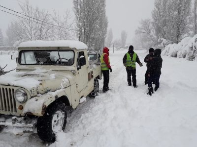 Zapala: valorar a quienes trabajan en pleno temporal ayudando al prójimo