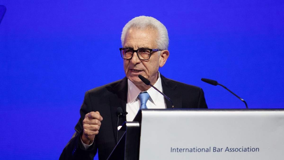 Ernesto Zedillo durante la inauguración de la conferencia de IBA